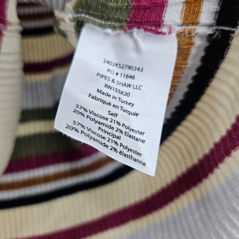 Veronica Beard Pullover Sweater Multicolor Knit S… - image 4